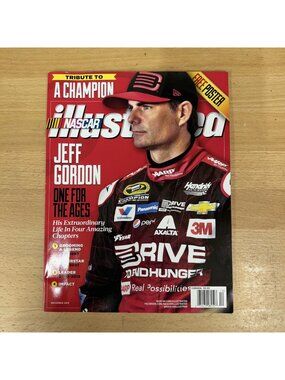 Nascar Illustrated Jeff Gordon Tribute Issue Magazine 2015